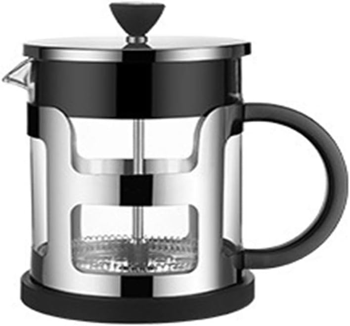 MYKK Coffee Pots Teapot French Press Coffee Machine Glass Teapot With Filter Kettle Teapot Glass 16.9 * 12.2 * 12cm As shown