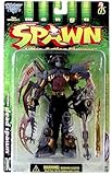 Spawn Year 1998 Manga 8 Inch Tall Ultra Action Figure - Manga Dead Spawn Sword and Chain Saw Built Into Left Arm Plus Backpack with Bladed Weapons.