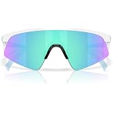 Oakley Junior Resistor Sweep OJ9015 Rectangle Junior Sunglasses | In Polished White, Polished Sky Blue &amp; Polished Black. Youth-sized Oakley fit.