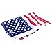 Amarine Made 12x18 Inch Yacht Boat Ensign Nautical US American Flag With Sewn Stripes and Embroidered Stars -45CM(18Inch)*30CM（12Inch）For Boat, yacht, Workplace,Home, Business & Outdoor Use