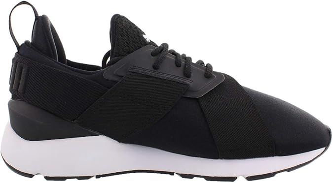 puma satin muse black