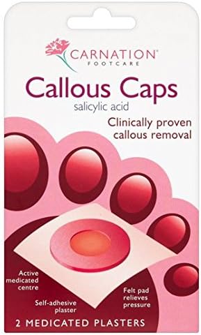 Carnation Footcare Callous Caps 2S Brand New