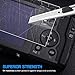 AFUNTA Screen Protectors Compatible GR II, 2 Pack Anti-Scratch Tempered Glass Protective Films for DSLR Digital Camera