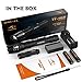 KANGORA LED Flashlight Kit - 5 Modes - Water-Resistant Handheld Flashlights with Rechargeable 18650 Battery Charger for Camping, Hiking, Cycling, and Emergency Search Missions (TF-160)