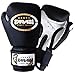 Farabi Sports Kids Boxing Gloves 4-oz Kickboxing Muaythai Punching Bag Training Gloves Age 4-8 Year (Black, 4-oz (Age 4-8) (Black, 4-oz)