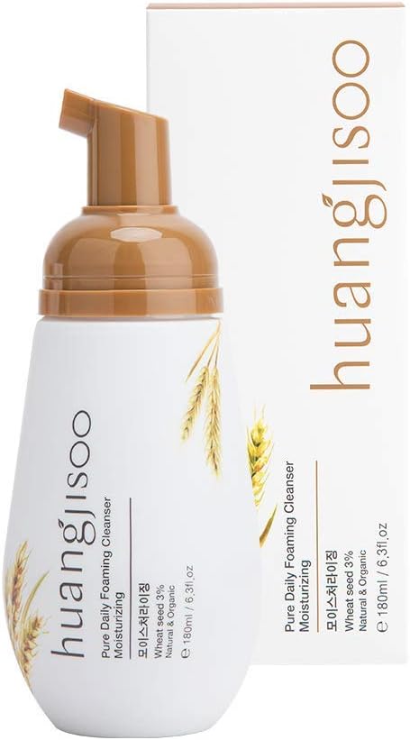 ファン・ジス (huangjisoo) ピュアデイリーフォーミングクレンザー モイスチャライジング (Pure Daily Foaming Cleanser – Moisturizing)