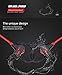 Jave Bluetooth Headphones, Best Wireless Sports Earphones with Mic Waterproof HD Stereo Sweatproof Earbuds for Gym Running Workout 10 Hour Battery Noise Cancelling Headsets