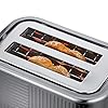 Russell-Hobbs-25250-Geo-Steel-2-Slice-Wide-Slot-Toaster-Contemporary-Design-with-Faster-Toasting-Technology-Textured-Stainless-Steel Russell Hobbs 25250 Geo Steel 2 Slice Wide Slot Toaster - Contemporary Design with Faster Toasting Technology, Textured…