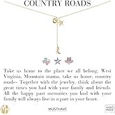 MUSTHAVE 18K Gold Plated Y-Shaped Triple Pendants Necklace, Texas, Yellow Gold Color, Cowboy Hat, Star, Boots,Y Necklace, Multi, Anchor Chain, Size 16 inch + 2 inch Extender, Gift Card (Yellow Gold)
