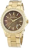 Michael Kors MK5452 Ladies Jet Set Mop Dial Gold Plated Bracelet Watch