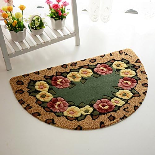 semi-circular door mats/ Xuan Guan Fang sliding door mats/Water-absorbing mats for bathroom and kitchen-A 40x68cm(16x27inch)