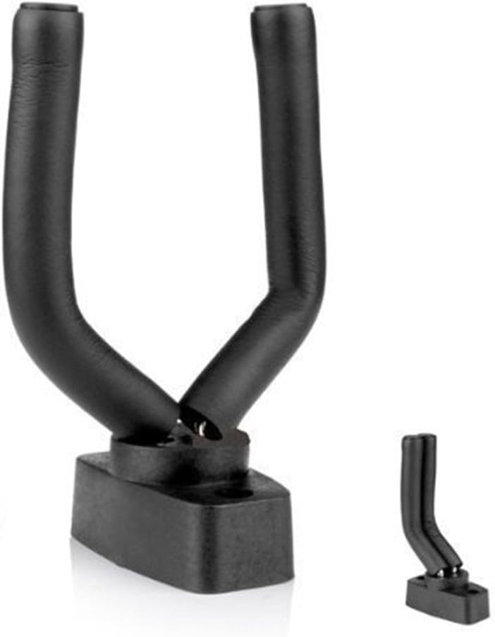 2 Pack Guitar Hanger Hook Holder Wall Mount Display - Fits all size Guitars, Bass, Mandolin, Banjo, etc.