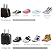 BeeGreen Shoe Bags for Travel Women and Men Travel Accessories, Waterproof Ripstop Nylon, Set of 4