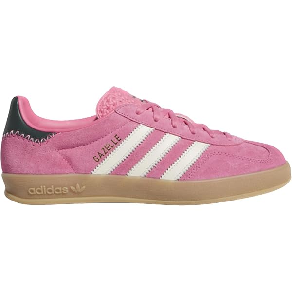 Amazon.com | adidas Gazelle Indoor Rose Tone Pink Off White Green