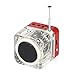 NiZHi TT-028 MP3 Mini Digital Portable Music Player Micro SD USB FM Radio (Red)