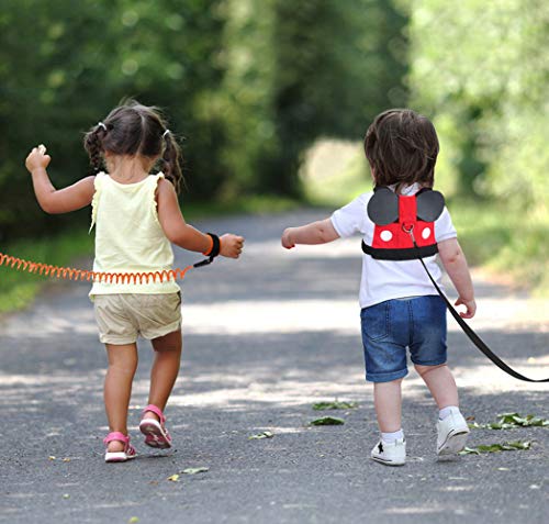 image for Idefair Kids Leash and Wrist Link Set, Toddler Anti Lost Safety Harnes