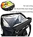 INNO STAGE Fish Mouth Picnic Backpack for 4, Insulated Cooler Bag with Wide Open Large Capacity, Free Waterproof Beach Blanket, 9