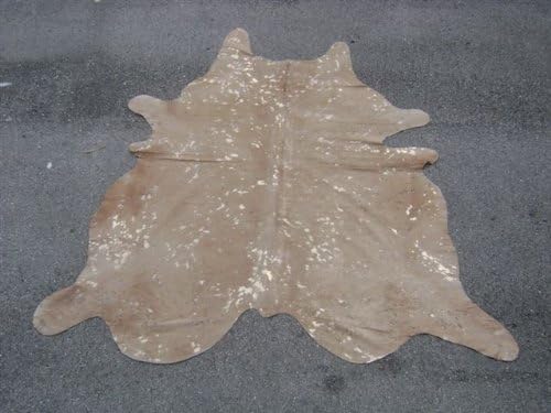 Cowhide Rug Devour Sparkles Size Medium Apx 5x8