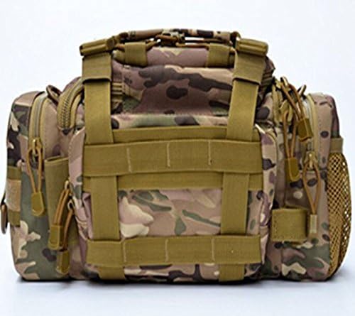 Taneagle New Style Premuim Outdoor Lure Versatile Fishing Tackle Bag Multifunctional Bionic Camouflage Waist Pack Messenger Bag Lures Fishing Packages (CamoFlage )