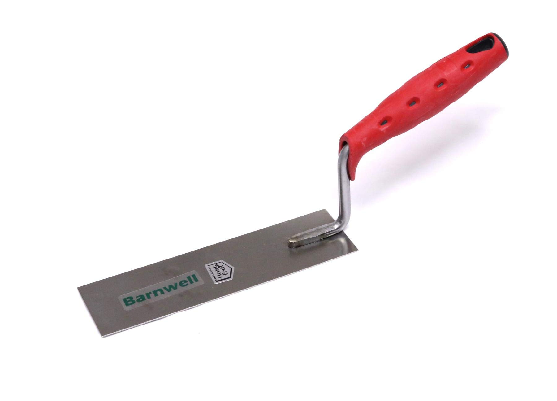 Barnwell Stainless Steel Margin Trowel 2" 50mm Plastering Soft Grip Handle