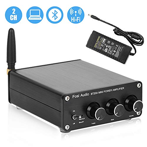 2 channel class d mini stereo amplifier for home speaker 50wx2 power supply tpa 3 w silver