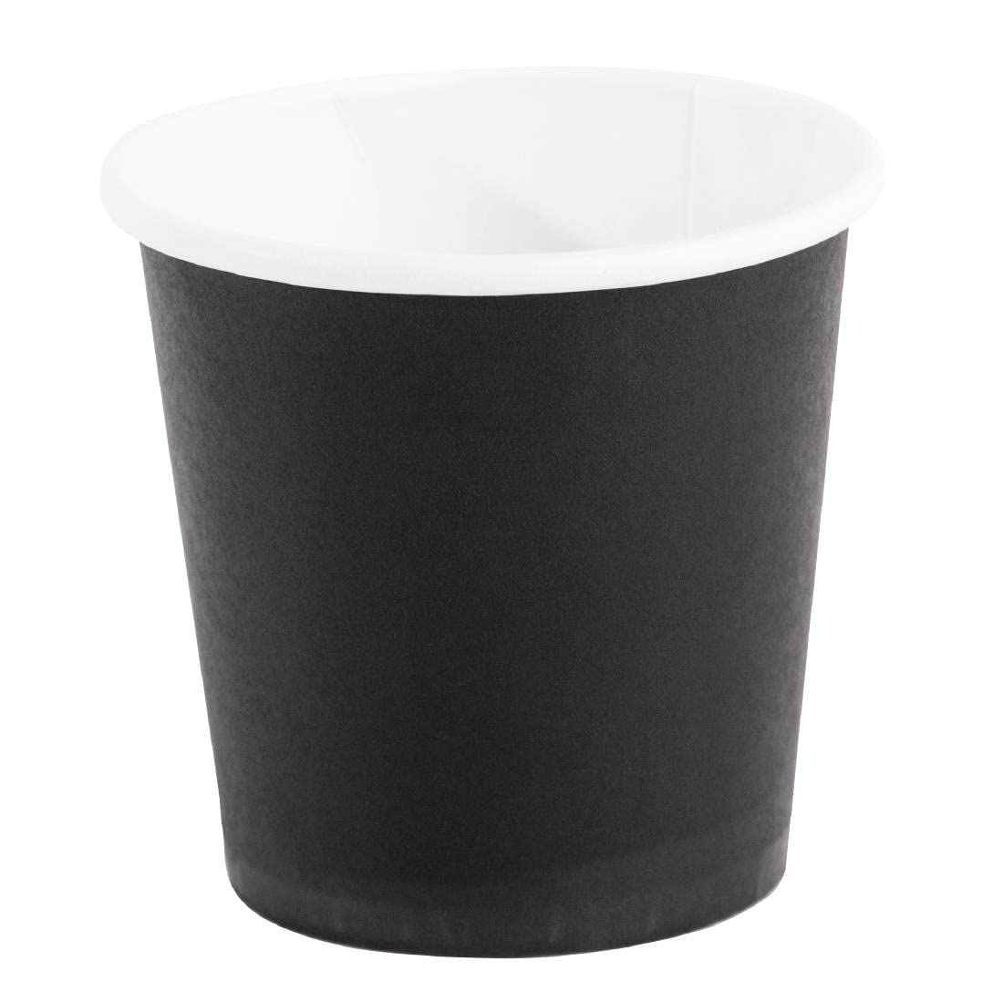 Fiesta Green Recyclable Espresso Coffee Cups Single Wall 112 ml/4 oz (Pack of 50), Black, Pack Quantity: 50, GF019