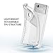 Ringke Bevel Compatible with Google Pixel 2 Grip Enhanced Diagonal Line Pattern TPU Form Fitting Drop Resistant Defense Minimalism Design Cover Google Pixel 2 Case - Clear