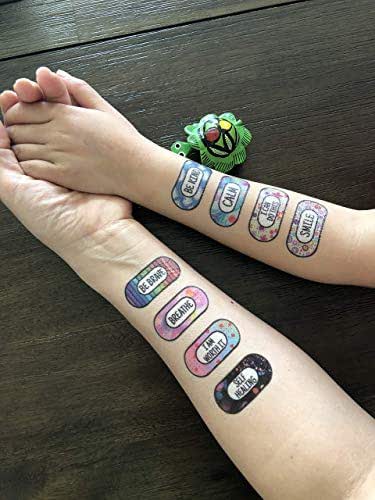 Mental Health Motivational Temporary Tattoos In Bandage Shape For Anxiety Depression Adhc Ships From Ab Canada Amazon Ca Handmade