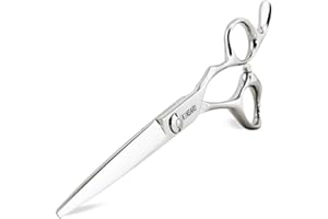 6" Professional Hair Scissors Cutting Shears 440C Hair Cutting Scissors Haircut Scissors Sharp Barber Scissors Barber Shears Convex Edge KINSARO