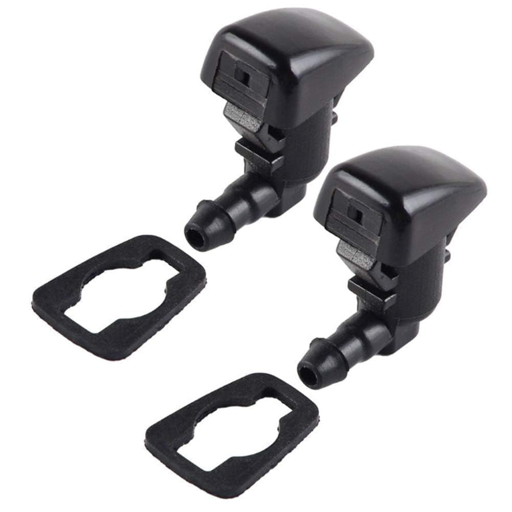Photo 1 of Cheriezing 2 Pcs Front Windshield Washer Nozzles Wiper Spray Kit Single Hole Compatible with 2008 2009 2011 Focus, 2007-2011 Edge, 2007-2010 Lincoln MKX # 8S4Z17603AA