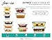 24 Piece Set of Glass Food Storage Meal Prep Containers & Airtight Locking Lids with Microwave Steam Release Valve- Small Medium & Large Dishwasher Safe BPA/Free & Durable- Safely Goes Freezer to Oven