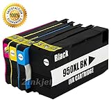 New 4 pack 950XL 951XL Ink Cartridge For HP OfficeJet Pro 8600 8610 8620 8625 8630