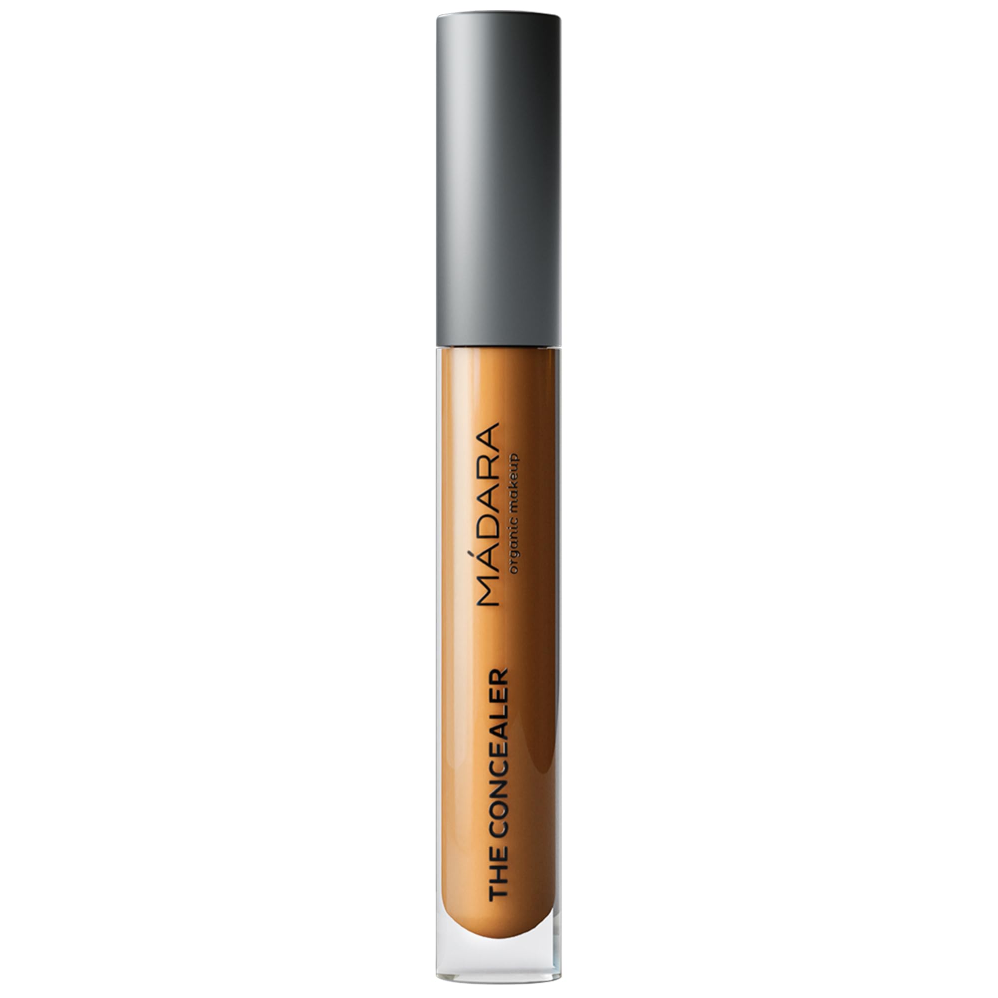 MÁDARA Organic Skincare | Luminous Perfecting Concealer 55 HAZELNUT – 4ml, Dewy finish, With hyaluronic acid, Natural concealer for dark circles and blemishes, Vegan, COSMOS natural certified.