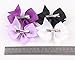 40 Pack 3.5 Inch Hair Bows Girls Children Grosgrain Ribbon Alligator Hair Clips 20 in Pair