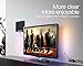 Digital TV Antenna/Indoor Good Reception HDTV Antenna, 1080P HD Antenna, 50 Miles Range with Detachable Amplifier Signal Booster, 13.1 Feet High Performance Coax Cable