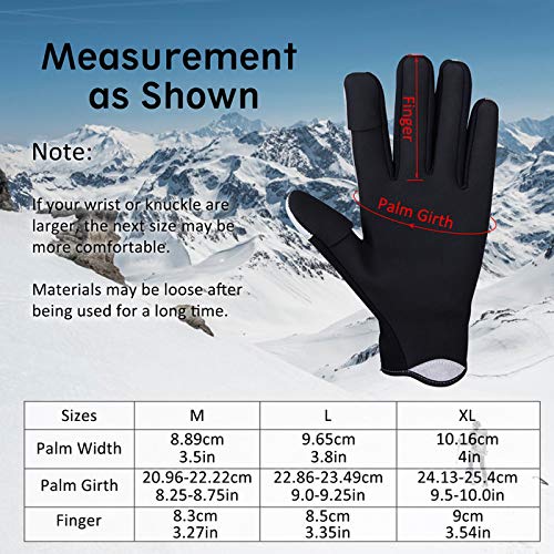 Winterhandschuhe Unisex Angelhandschuhe Wasserdicht Anti-Rutsch Langlebig Atmungsaktive Outdoor-Sport-Handschuhe Für… – Bild 8