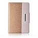 Thankscase Case Compatible for iPad Pro 9.7, Rotating Case Stand Cover for iPad Pro 9.7 with Wallet Pocket with Hand Strap with Auto Sleep/Wake for iPad Pro 9.7 (Gold)
