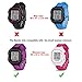 RuenTech for Forerunner 25 Bands Small Replacement Silicone Strap Wrist Band for Garmin Forerunner 25 Smartwatch (Purple)
