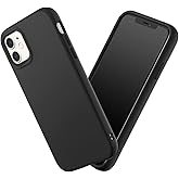 RhinoShield Case Compatible with [iPhone 11] | SolidSuit - Shock Absorbent Slim Design Protective Cover with Premium Matte Finish 3.5M / 11ft Drop Protection Changeable Camera Rings - Classic Black