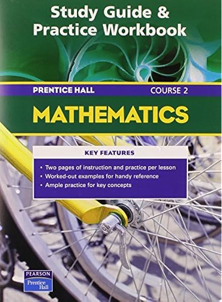 Amazon Com Prentice Hall Math Course 2 Study Guide And Practice Workbook 2004c 9780131254565 Savvas Learning Co Books