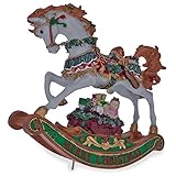 BestPysanky Rocking Horse Musical Figurine