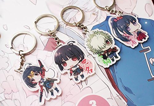 Keychain KeyRing Schoolbag Pendant Cellphone Charm for Anime Koutetsujou no Kabaneri Ikoma (pack of 4)