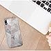 LUMARKE iPhone XR Case, Cute Geometric Grey Marble Fashion Design Men Women Girls,Slim-Fit Matte TPU Clear Bumper Soft Rubber Silicone Best Protective Thin Cover Phone Case iPhone XR [6.1