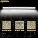 Eyourlife J_300W_COMBO_WL_BAR LED LIGHT BAR 52 Inch 30000LM Cree Led Light Bar 54