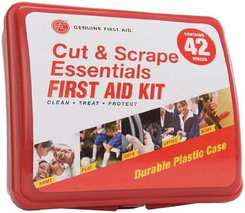 Genuine First Aid Kit - 42 pcs - Hard Case