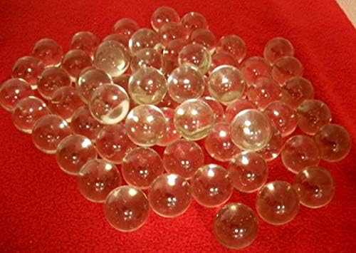 Amazon 小物玩具昭和の思いで ビー玉 大特価透明 大水晶玉６５個 ５箱 透明な水晶玉ビー玉 未来が見えますか おもちゃ ホビー