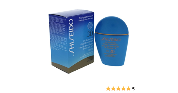 shiseido uv protective liquid foundation spf 30