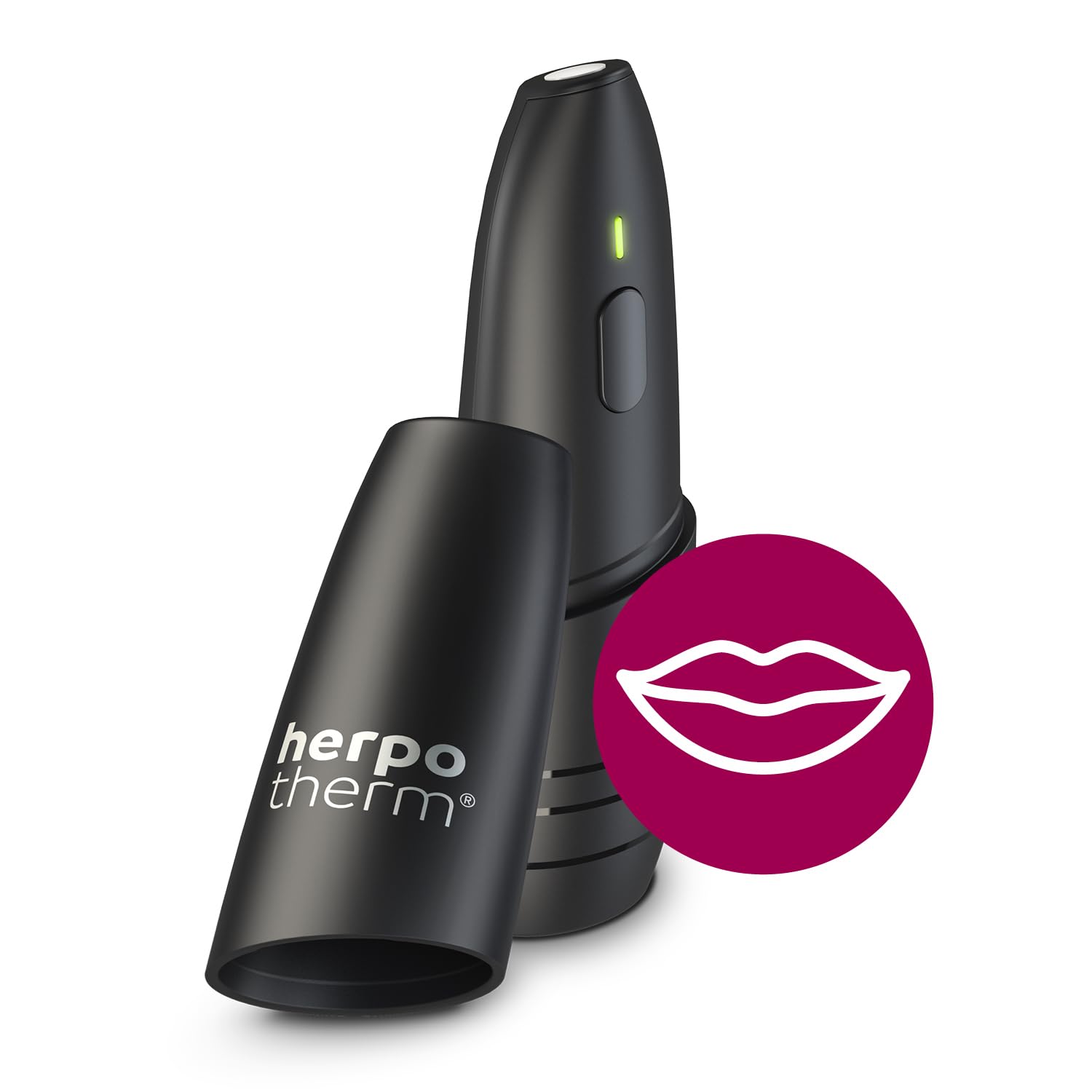 herpotherm neo bei Lippenherpes, wirkt mit konzentrierter Wärme, der original Herpesstift, schnelle Hilfe auf Knopfdruck, bis zu 200 Anwendungen mit einem Set Batterien möglich 2