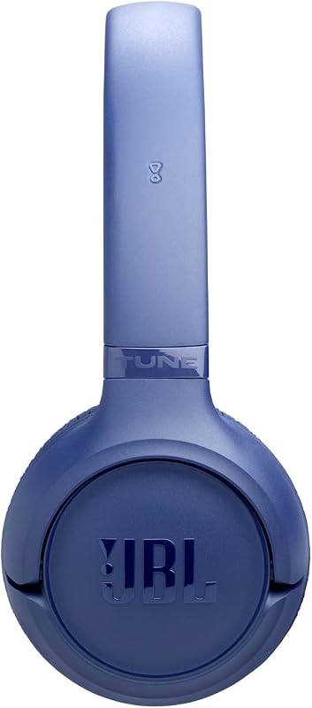 Auscultadores Tune 530 com fio, ajuste confortável, microfone, som JBL Pure Bass, predefinições de equalização, design dobrável e cabo sem emaranhados, preto