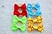 yagopet 60pcs/30pairs New Dog Hair Bows Topknot Small Bowknot with Rubber Bands Pet Grooming Products Mix Colors Varies Patterns Pet Hair Bows Dog Hair Accessories